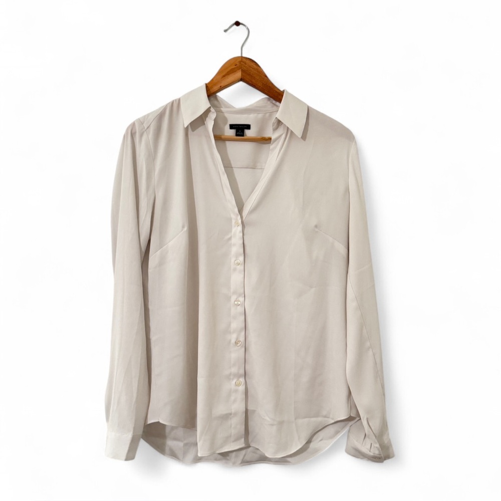 Ann Taylor Ivory Blouse